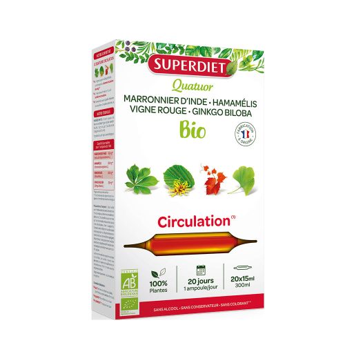 SUPERDIET Bio Circulation ivóampulla (20x15ml)